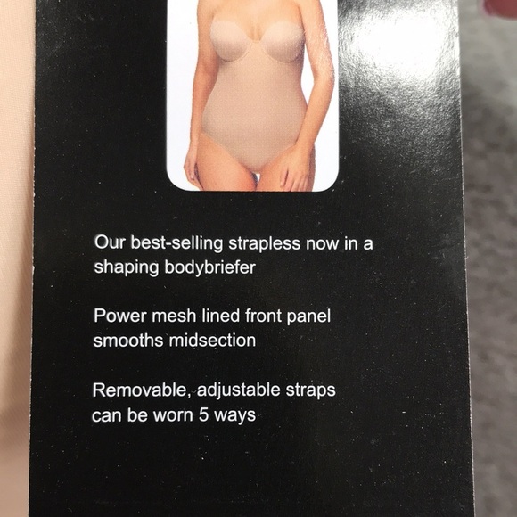 Wacoal Red Carpet  Medium Control Convertible Bodysuit Size 38D New - Picture 6 of 12